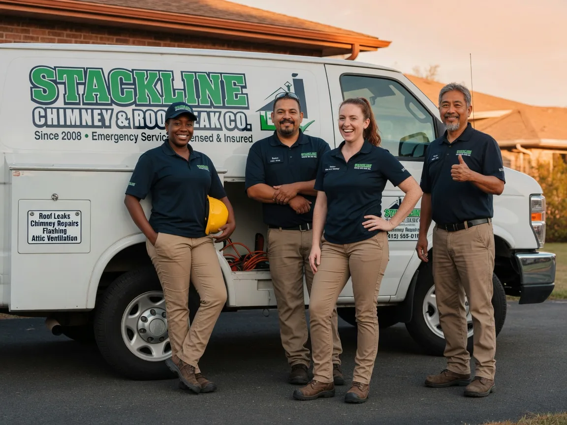 Chimney flashing repair company in Reading, VT